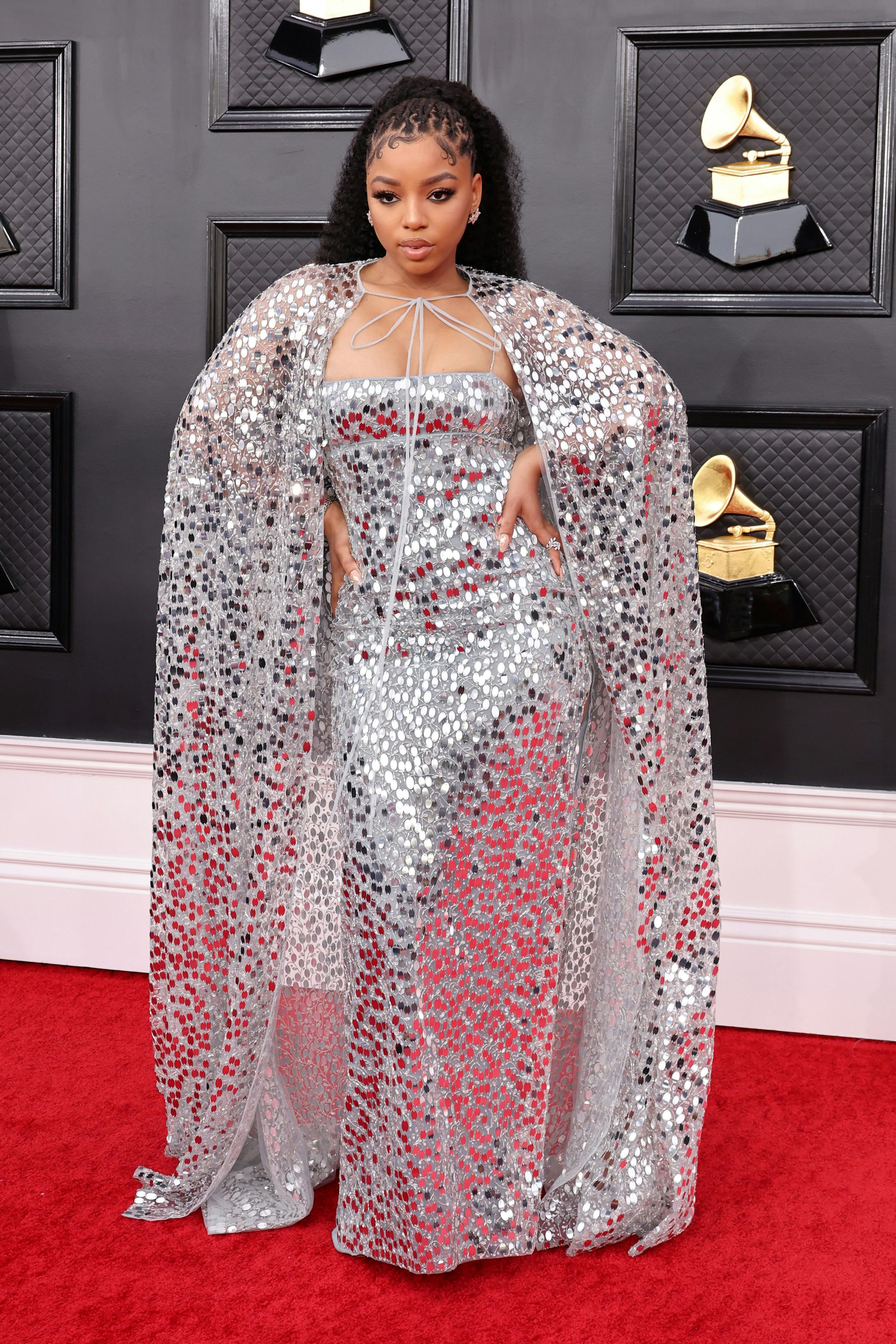 LAS VEGAS, NEVADA - APRIL 03: Chloe Bailey attends the 64th Annual GRAMMY Awards at MGM Grand Garden...