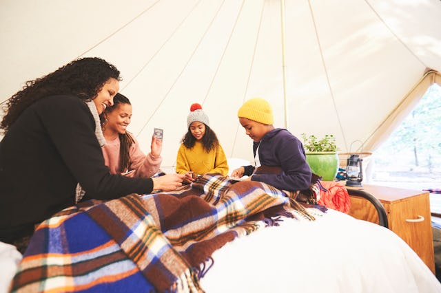 Camping games are a great way to entire the whole family during outdoorsy vacations.