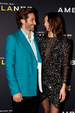 Jake Gyllenhaal & Jeanne Cadieu in March 2022.