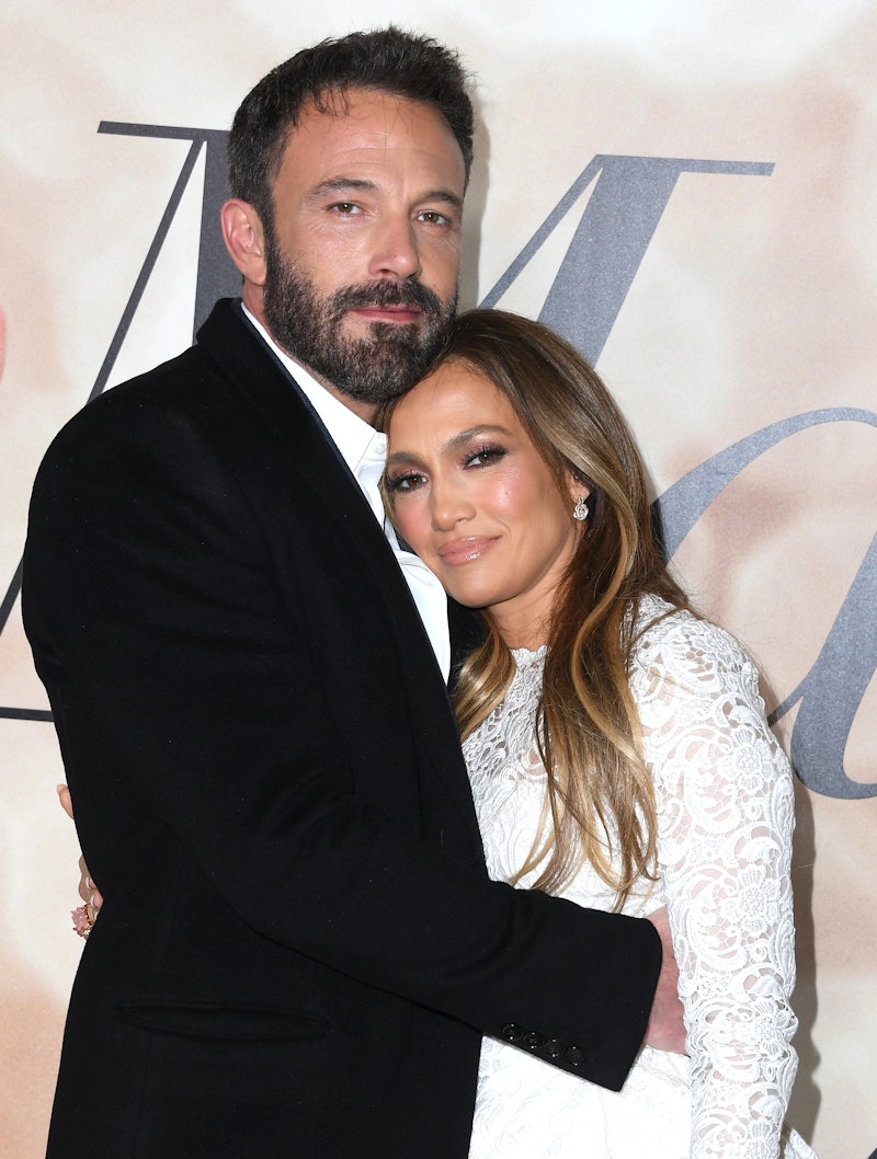 LOS ANGELES, CALIFORNIA - FEBRUARY 08: Ben Affleck and Jennifer Lopez arrives at the Los Angeles Spe...