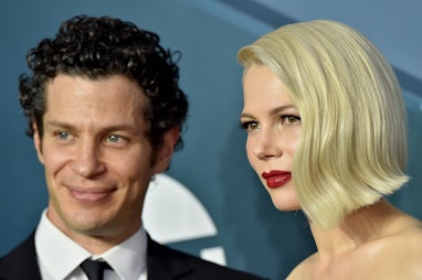 LOS ANGELES, CALIFORNIA - JANUARY 19: Thomas Kail and Michelle Williams attend the 26th Annual Scree...