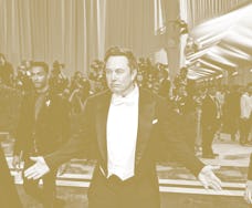 NEW YORK, NEW YORK - MAY 02: Elon Musk attends The 2022 Met Gala Celebrating "In America: An Antholo...