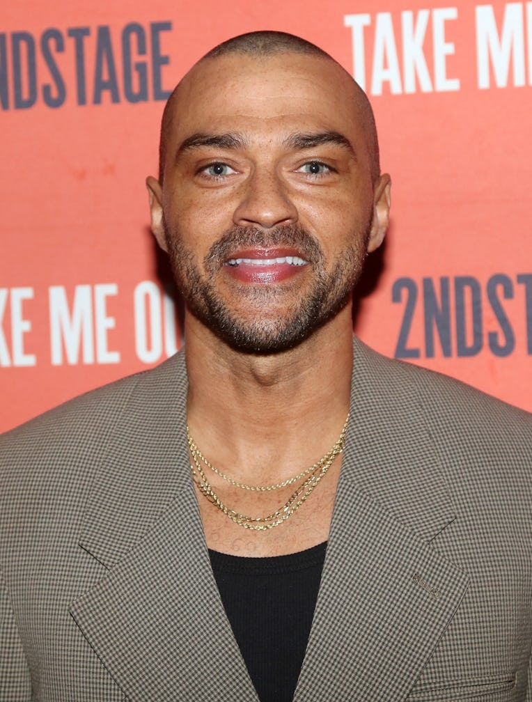 NEW YORK, NEW YORK - APRIL 04: Jesse Williams poses at the opening night party for Second Stage Thea...