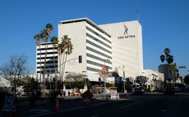 The SAG-AFTRA headquarters building on WIlshire boulevard in Los Angeles on January 10, 2020. (Photo...