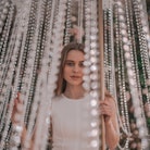 Gen Z wedding trends for 2022, according to Pinterest, include pearl decor and dresses. 