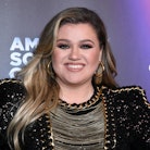 Kelly Clarkson shares her sweet Mother's Day gift. Here, she attends NBC's "American Song Contest" g...