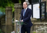 Prince William gave a speech about grief.