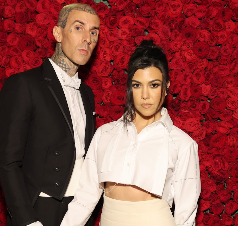 travis barker kourtney kardashian relationship love aura psychic