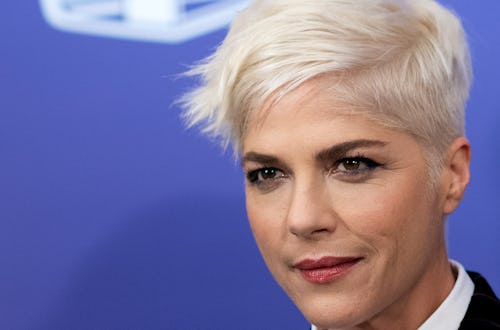 Equity In Entertainment Award Recipient Selma Blair arrives for the Hollywood Reporter's Women in En...