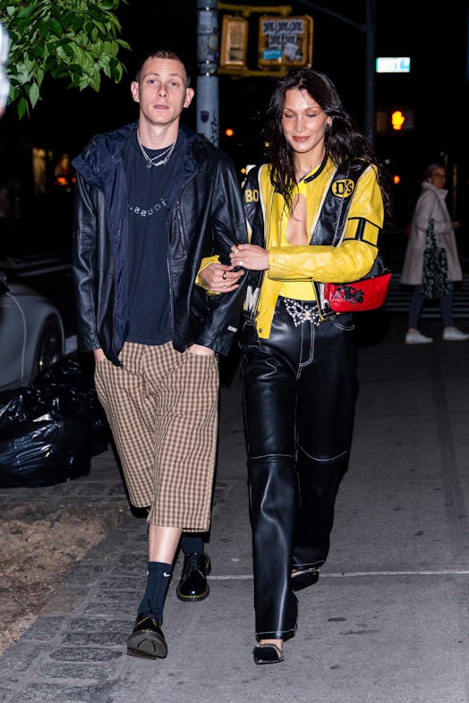 Marc Kalman and Bella Hadid step out for a date night