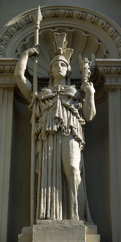 Statue of goddess Athena 