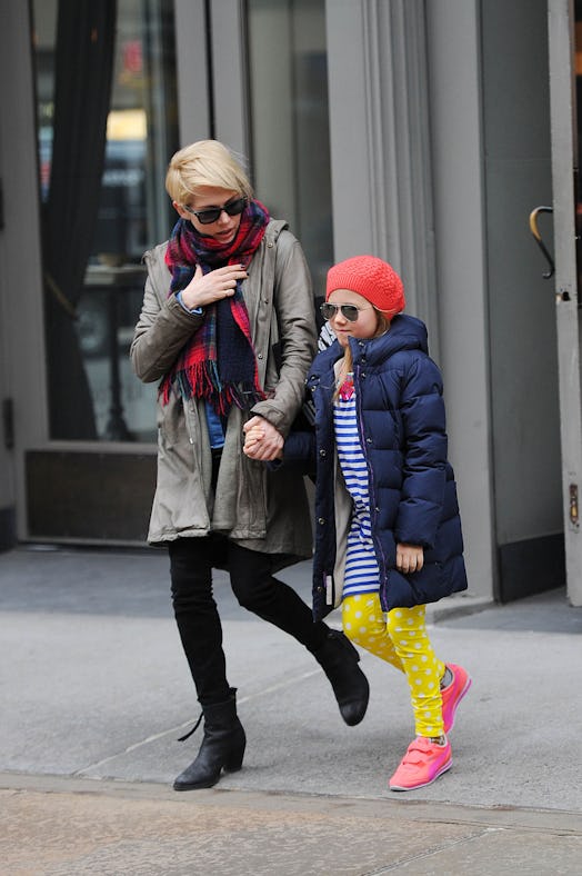 Michelle Williams and her daughter, Matilda Ledger