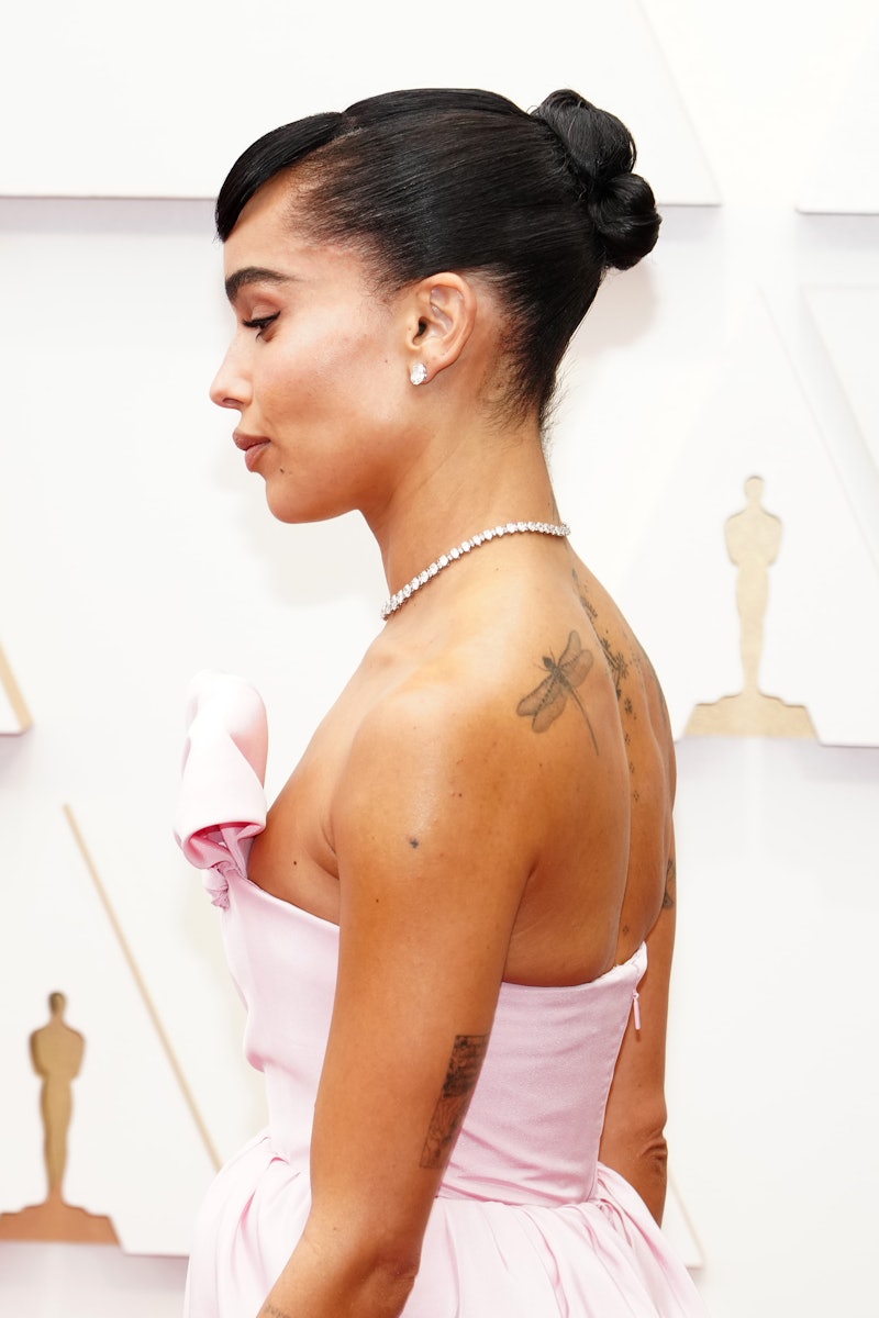 HOLLYWOOD, CALIFORNIA - MARCH 27: Zoë Kravitz attends the 94th Annual Academy Awards at Hollywood an...
