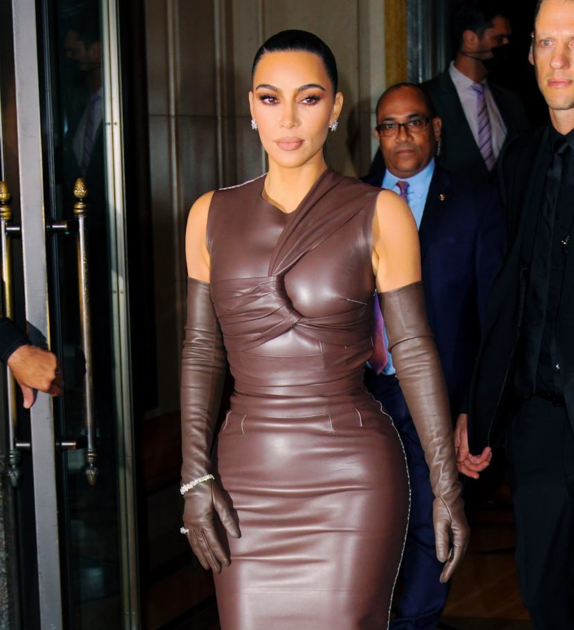Kim Kardashian departs her hotel en-route for the Wall Street Journal Innovator Awards 