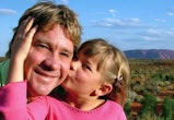 Bindi Irwin's daughter Grace loves watching videos of the late Steve Irwin. 