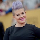 Kelly Osbourne is pregnant with her first baby. Here she is at the Screen Actors Guild Awards in 201...