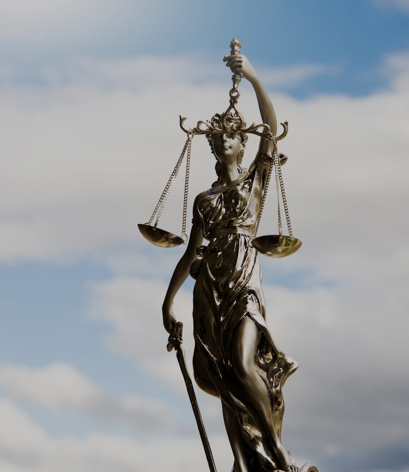 Statue of justice - Themis