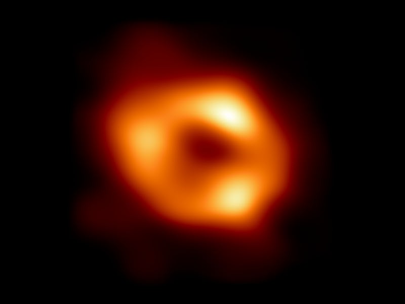 IN SPACE - MAY 12: In this handout photo provided by NASA, This is the first image of Sgr A*, the ...