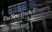 The New York Times Building in New York City on February 1, 2022. - The New York Times announced on ...