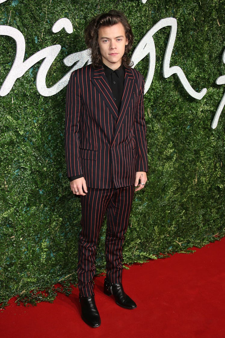 Harry Styles attends the British Fashion Awards