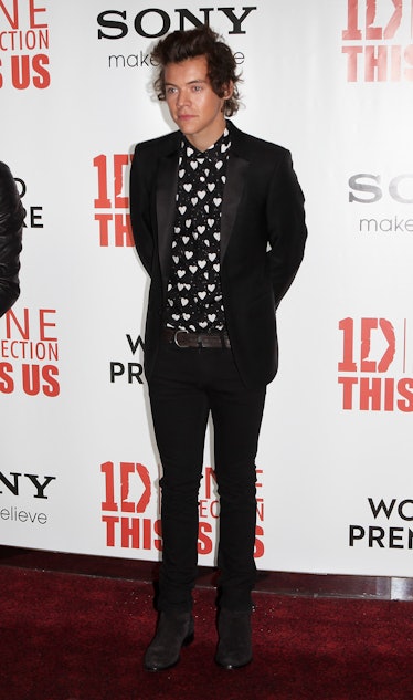 Harry Styles attends the World Premiere of 'One Direction: This Is Us 3D' 
