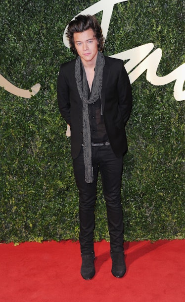 Harry Styles attends the British Fashion Awards 2013 