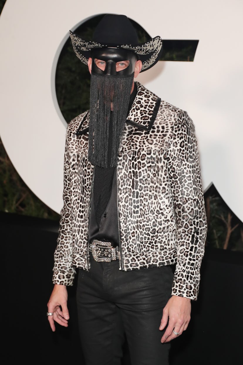 WEST HOLLYWOOD, CALIFORNIA - NOVEMBER 18: Orville Peck attends the GQ Men Of The Year Celebration on...