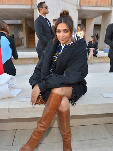 SAN DIEGO, CALIFORNIA - MAY 12: Deepika Padukone attends Louis Vuitton's 2023 Cruise Show at Salk In...