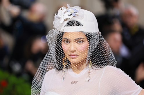 Kylie Jenner used a trending TikTok sound to share a postpartum update. Photo via Getty Images