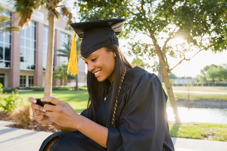 You want some funny graduation captions for sharing Instagram posts about your new degree.