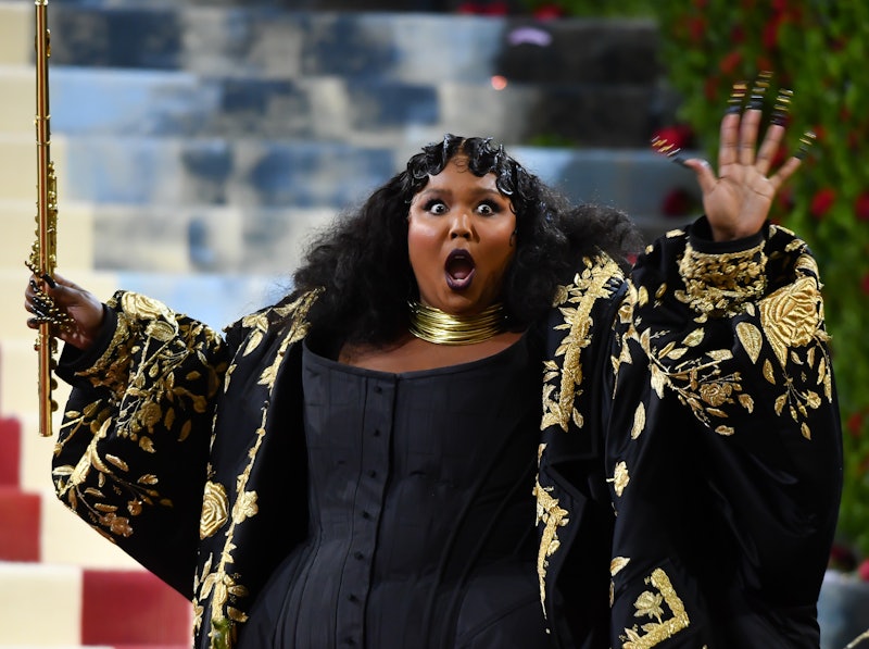 NEW YORK, NEW YORK - MAY 02: Lizzo attends the 2022 Met Gala celebrating "In America: An Anthology o...