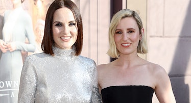 Michelle Dockery and Laura Carmichael attend the "Downton Abbey: A New Era" New York Premiere 