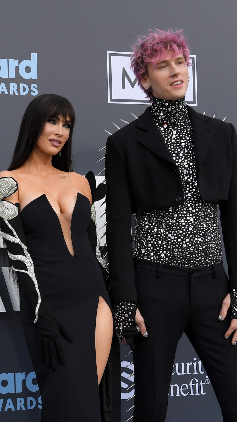 Megan Fox and Machine Gun Kelly attend the 2022 Billboard Music Awards