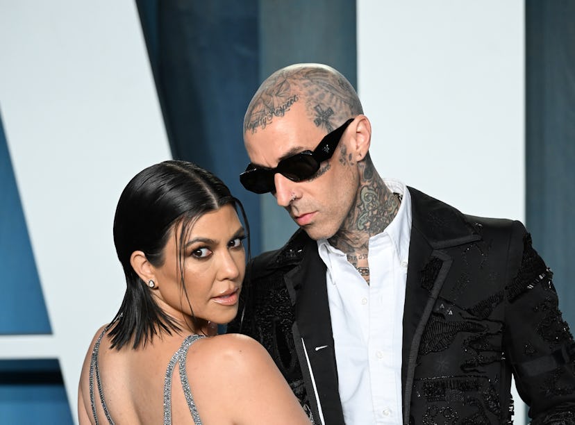 Where did Kourtney Kardashian and Travis Barker get married?