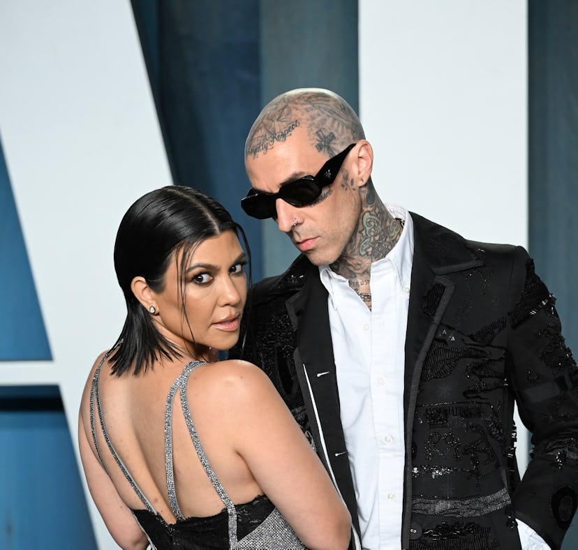 Where did Kourtney Kardashian and Travis Barker get married?