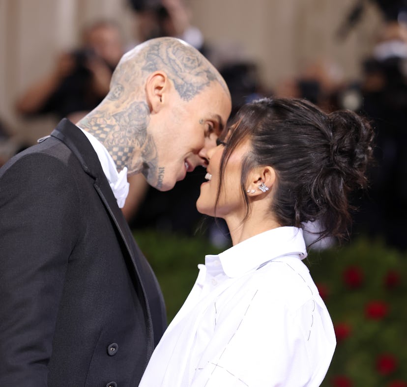 Travis Barker and Kourtney Kardashian reportedly got married.