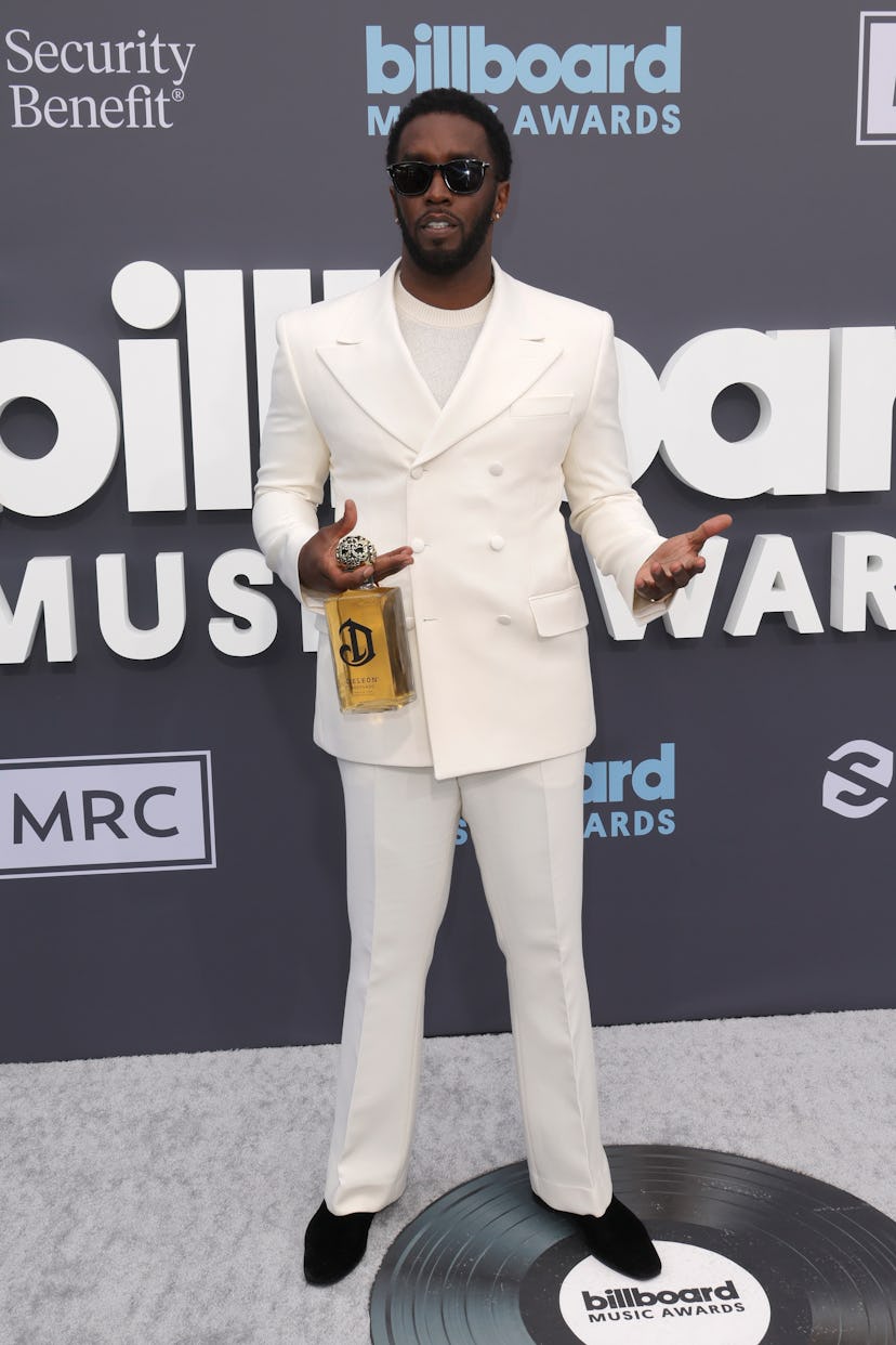 LAS VEGAS, NEVADA - MAY 15: Sean "Diddy" Combs attends the 2022 Billboard Music Awards at MGM Grand ...