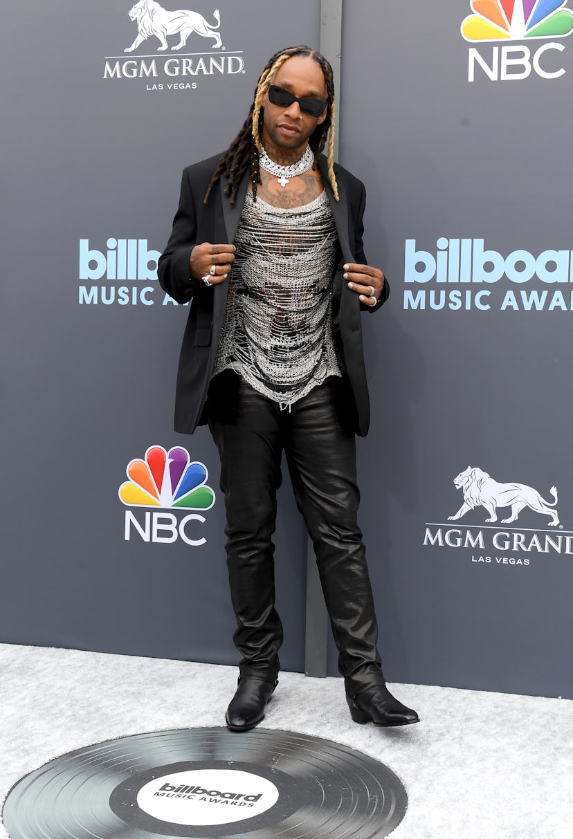 LAS VEGAS, NEVADA - MAY 15: Ty Dolla Sign attends the 2022 Billboard Music Awards at MGM Grand Garde...