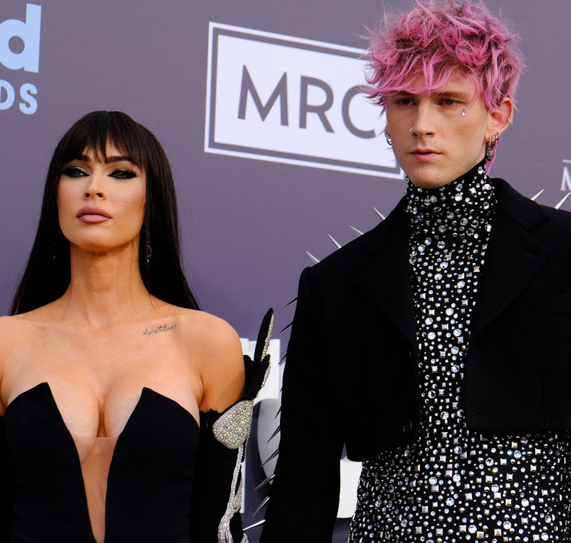 Machine Gun Kelly and actress Megan Fox attend the 2022 Billboard Music Awards