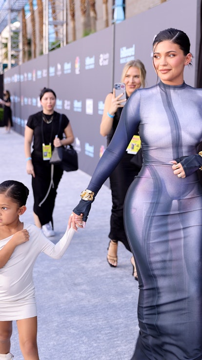Stormi Webster and Kylie Jenner attended the 2022 Billboard Music Awards to support Travis Scott