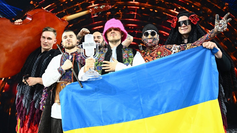 Ukraine’s Kalush Orchestra won the 2022 Eurovision Song Contest. 