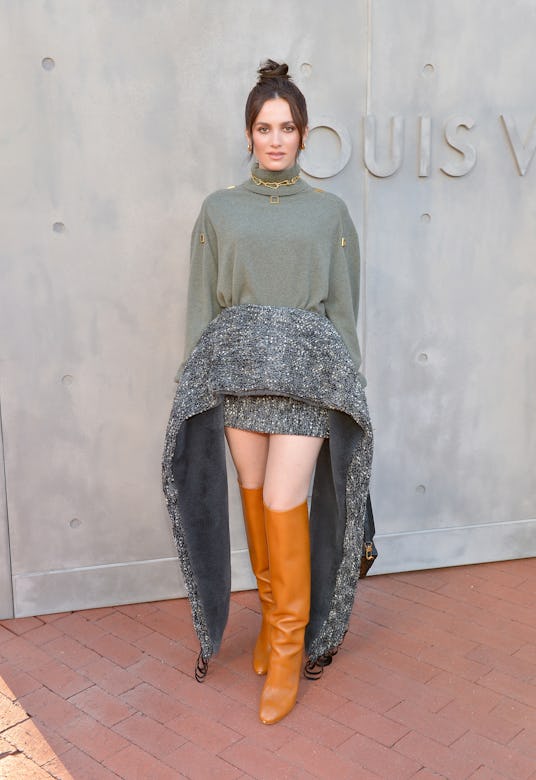 SAN DIEGO, CALIFORNIA - MAY 12: Maude Apatow attends Louis Vuitton's 2023 Cruise Show at Salk Instit...