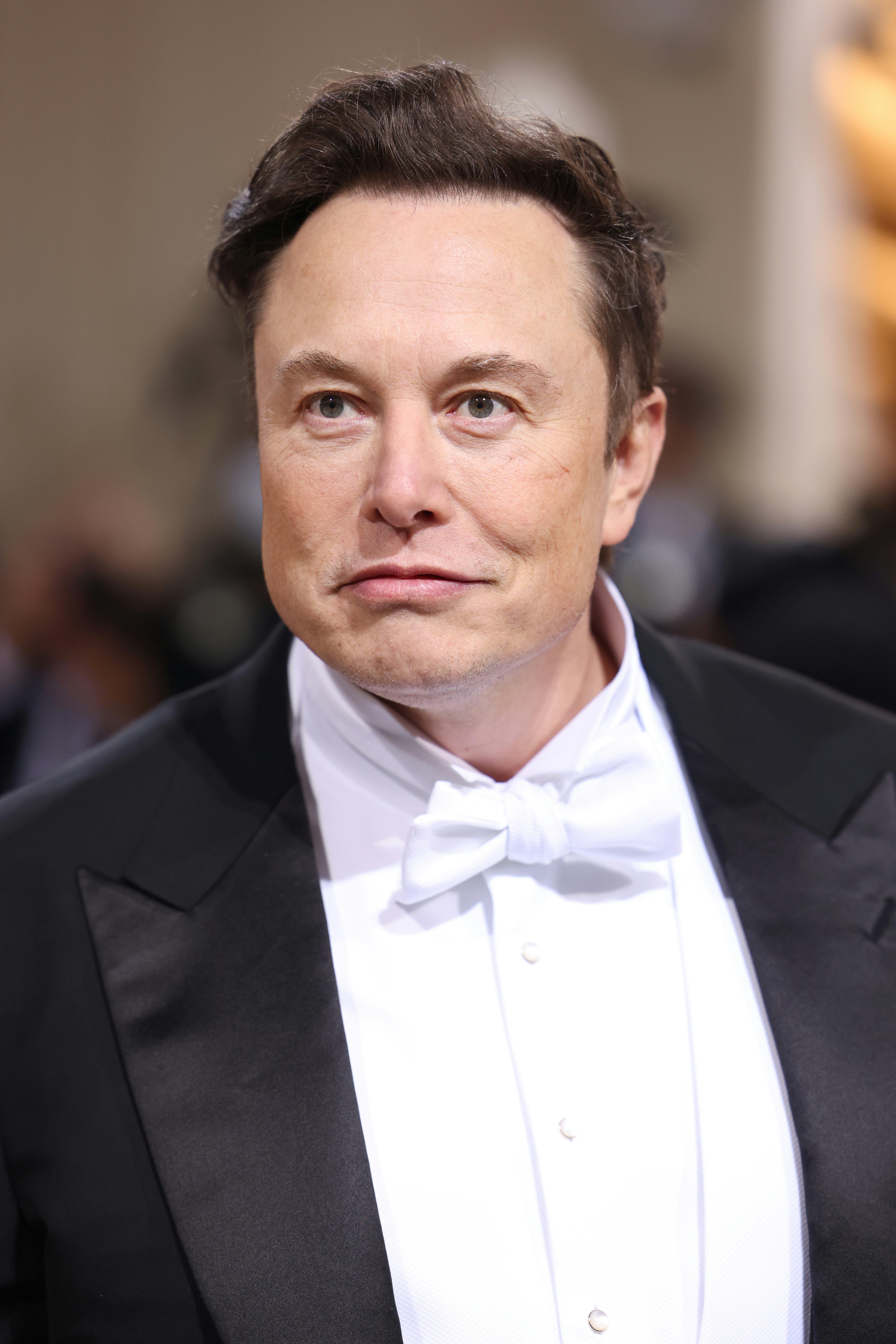 NEW YORK, NEW YORK - MAY 02: Elon Musk attends The 2022 Met Gala Celebrating "In America: An Antholo...