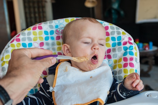 baby rejecting solid food, instagram captions for pictures of your baby's first solid food