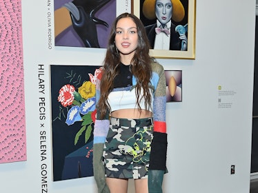 LOS ANGELES, CALIFORNIA - JANUARY 26: Olivia Rodrigo attends the “Artists Inspired by Music: Intersc...