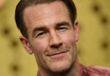 James Van Der Beek shares pictures and video on Instagram of his daughter polishing his nails pink.