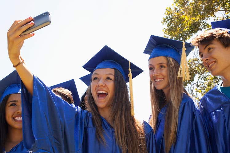 These middle school graduation instagram captions will pair perfect with your grad pic. 