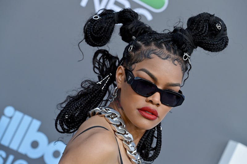 Teyana Taylor attends the 2022 Billboard Music Awards