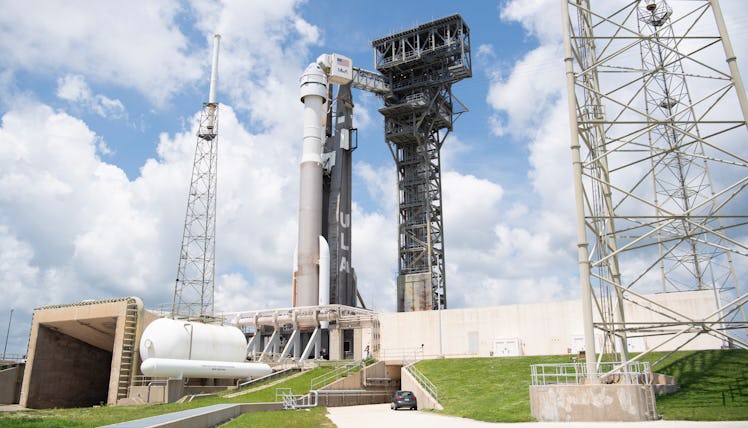 CAPE CANAVERAL, FL - JULY 29: In this NASA handout, A United Launch Alliance Atlas V rocket with Boe...