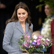 Kate Middleton wears Michael Kors at Glade Of Light Memorial opening.